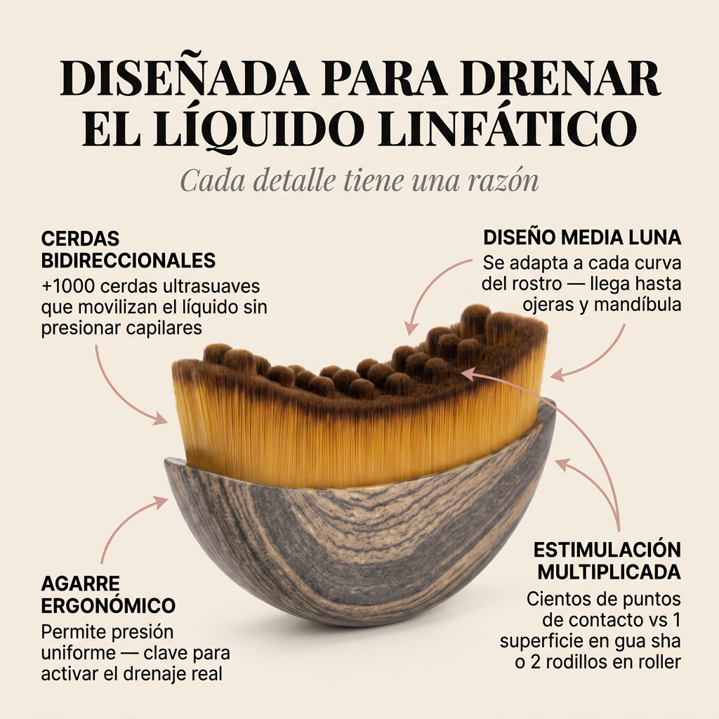 Adoratta™ Brocha de Drenaje Linfático